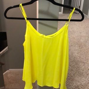 Yellow tank top